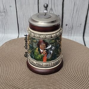 "THE WALT" #1255 Lidded Beer Stein